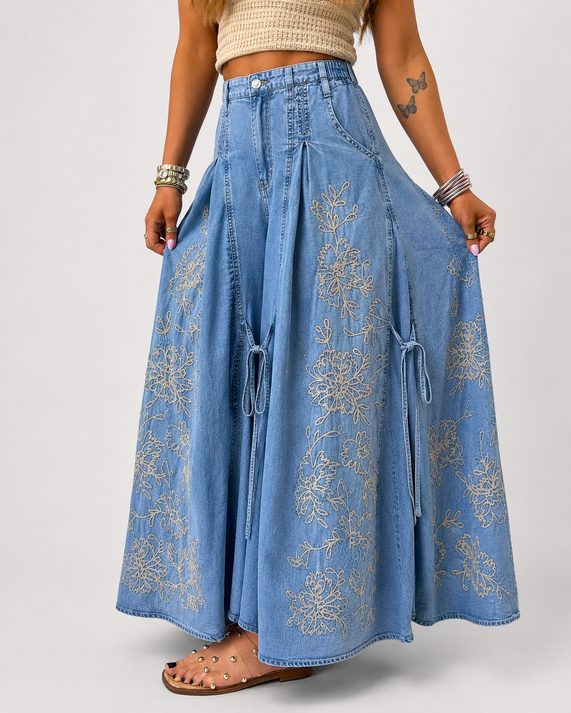 Prairie Palazzo Jeans